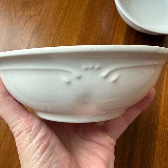 Two (2) Vintage Pfaltzgraff Filigree cereal / fruit / dessert bowls - Picture 3 of 5